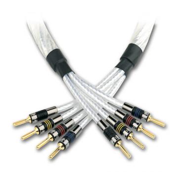 Genesis Silver Spiral Bi-Wire 完成品 2.5m ペア
